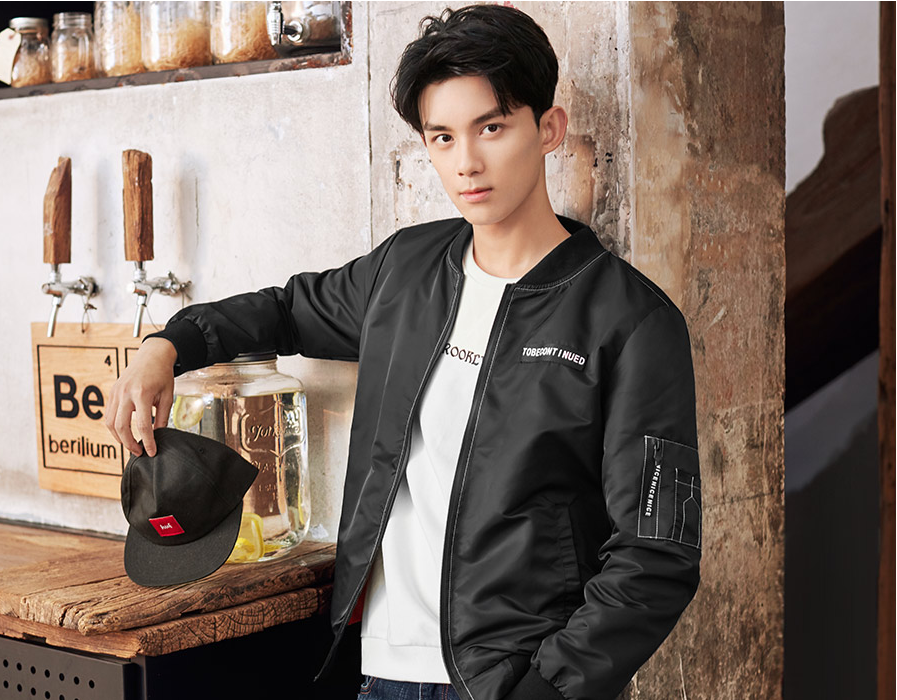衣品天成 2017秋季男士新款夹克 潮 韩版帅气有型 青年 男外套