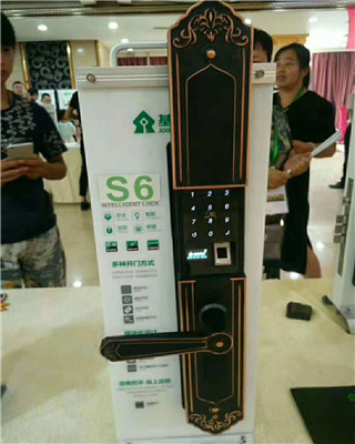 买指纹锁到李文锁城