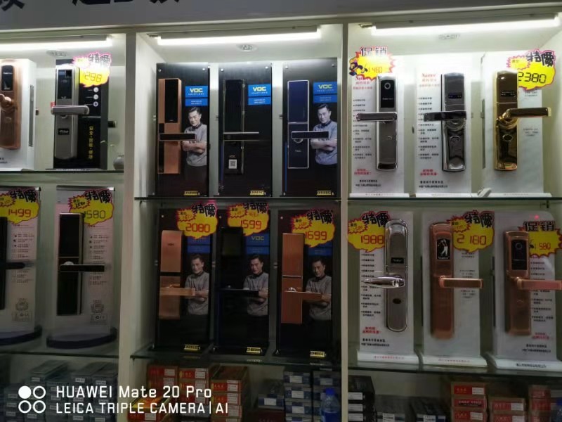 郎溪安装指纹锁