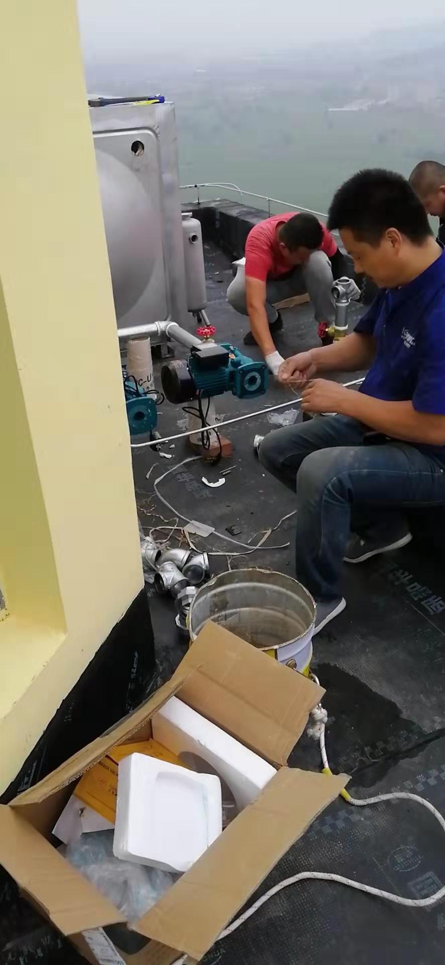 长治太阳能维修现场