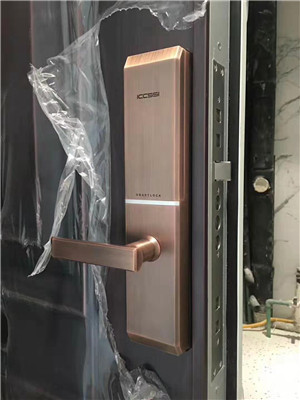 金溪安装指纹锁