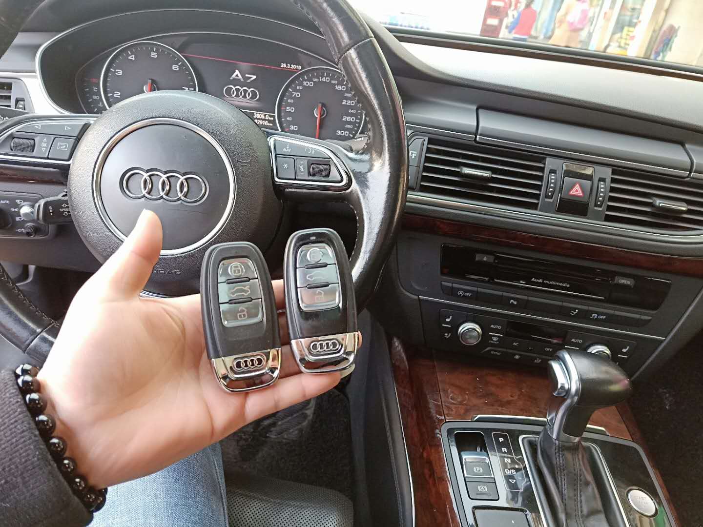 奥迪汽车钥匙匹配