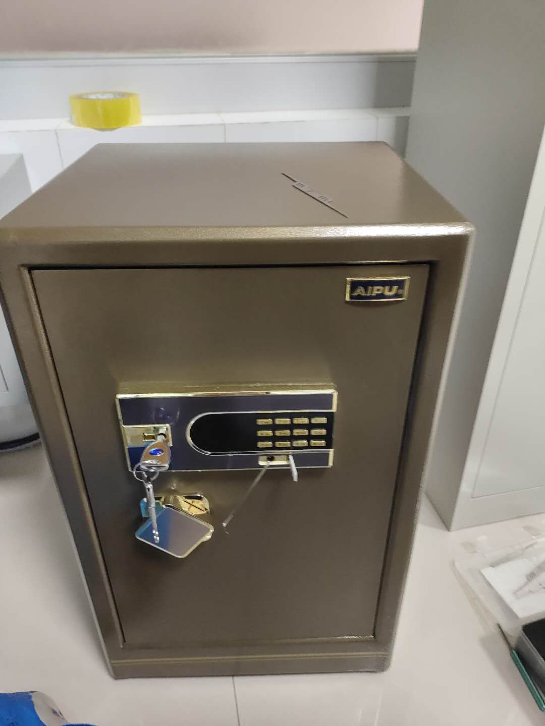盘州开保险柜锁