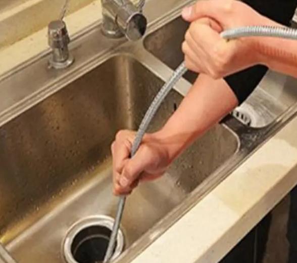 下水道堵塞后，用户应该如何处理？