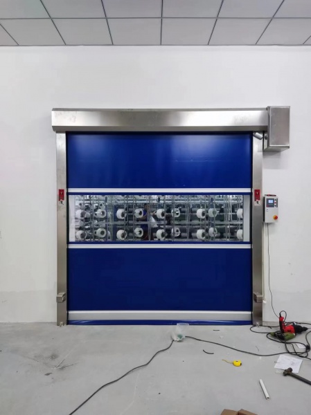 厦门自动快速门简析快速卷帘门组成部件帘布知识