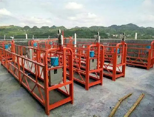 广州高空吊篮出租公司讲解电动吊篮的安全绳使用