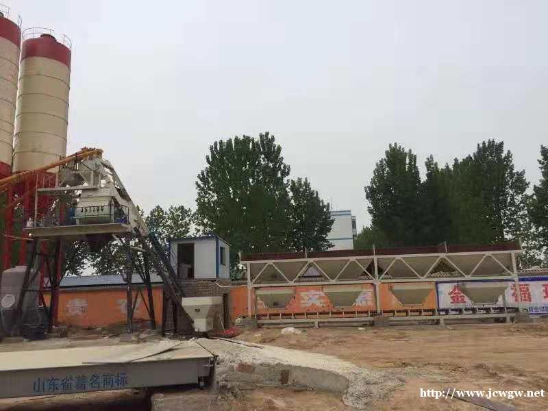 郑州昆泰HZS90混凝土搅拌站 郑州昆泰HZS90混凝土搅拌站