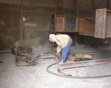 《河北石家庄喷砂除锈》辛集管道除锈-藁城钢筋除锈 河北世纪创