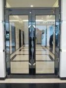 大兴区安装有框自动玻璃门 对开玻璃自动门