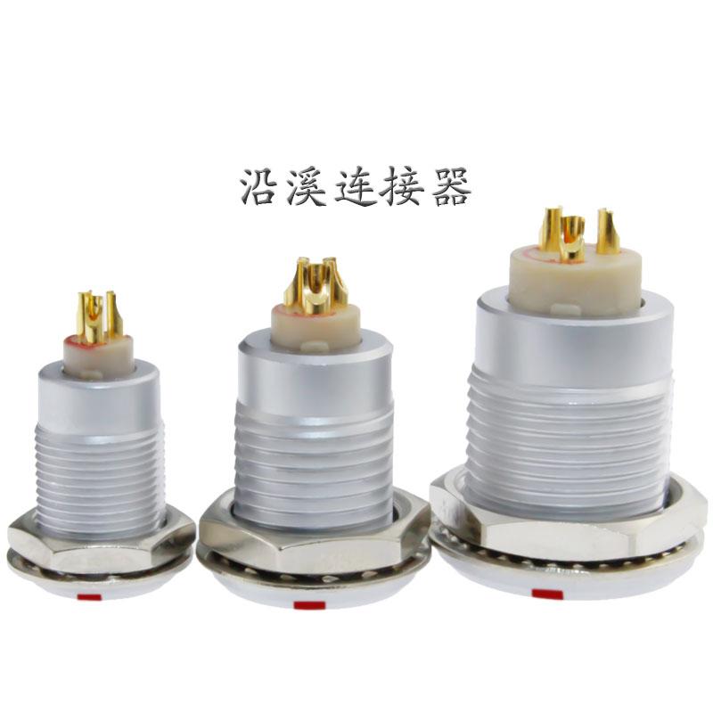 沿溪连接器3芯母座航空接插件仪器信号传输采集器工业设备连接口 沿溪连接器3芯母座航空接插件仪器信号传输采集器工业设备连接口