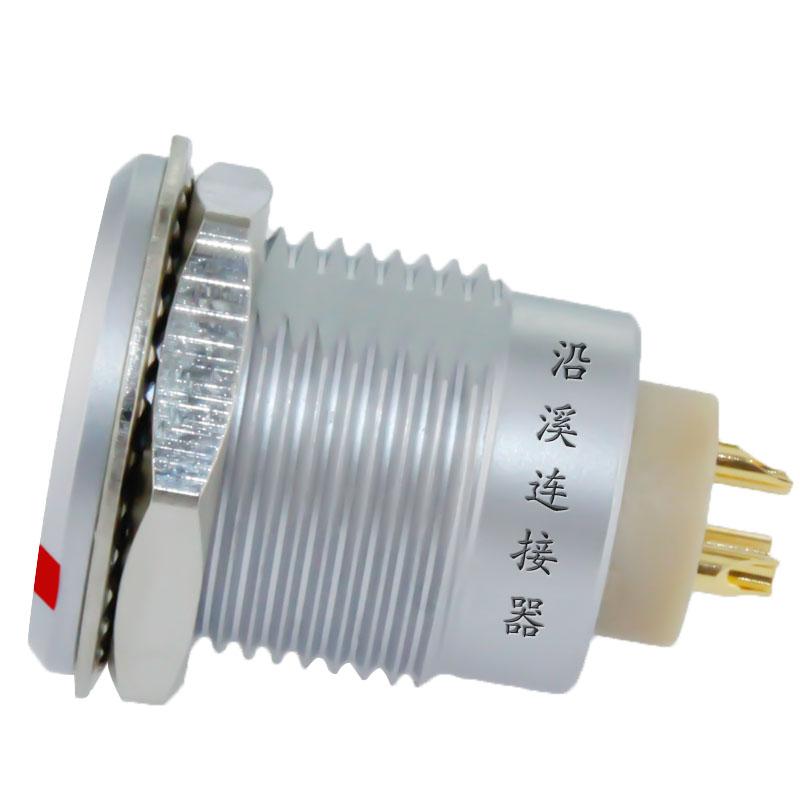 沿溪连接器3芯母座航空接插件仪器信号传输采集器工业设备连接口 沿溪连接器3芯母座航空接插件仪器信号传输采集器工业设备连接口