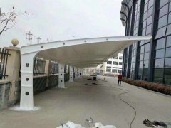 泉州定制膜结构停车棚的材料选择-泉州膜结构停车棚安装