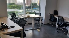 南山荔湾地铁口精装办公室出租,红本配置解除异常 可注册短租