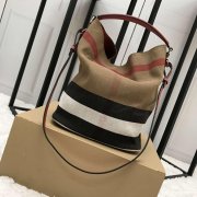 巴宝莉艾仕贝手袋爆款水桶包包Burberry高仿对版真品包包