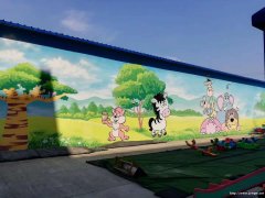 曲靖幼儿园彩绘