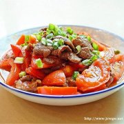 健康美食-番茄牛肉片-肌房重地