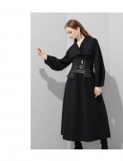 反季双面呢大衣设计师新款双面羊绒大衣品牌折扣女装批发