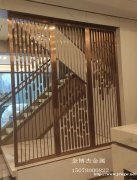 黑钛不锈钢艺术屏风隔断玄关设计风格