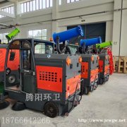 腾阳电动驾驶式扫地车的自动化作业