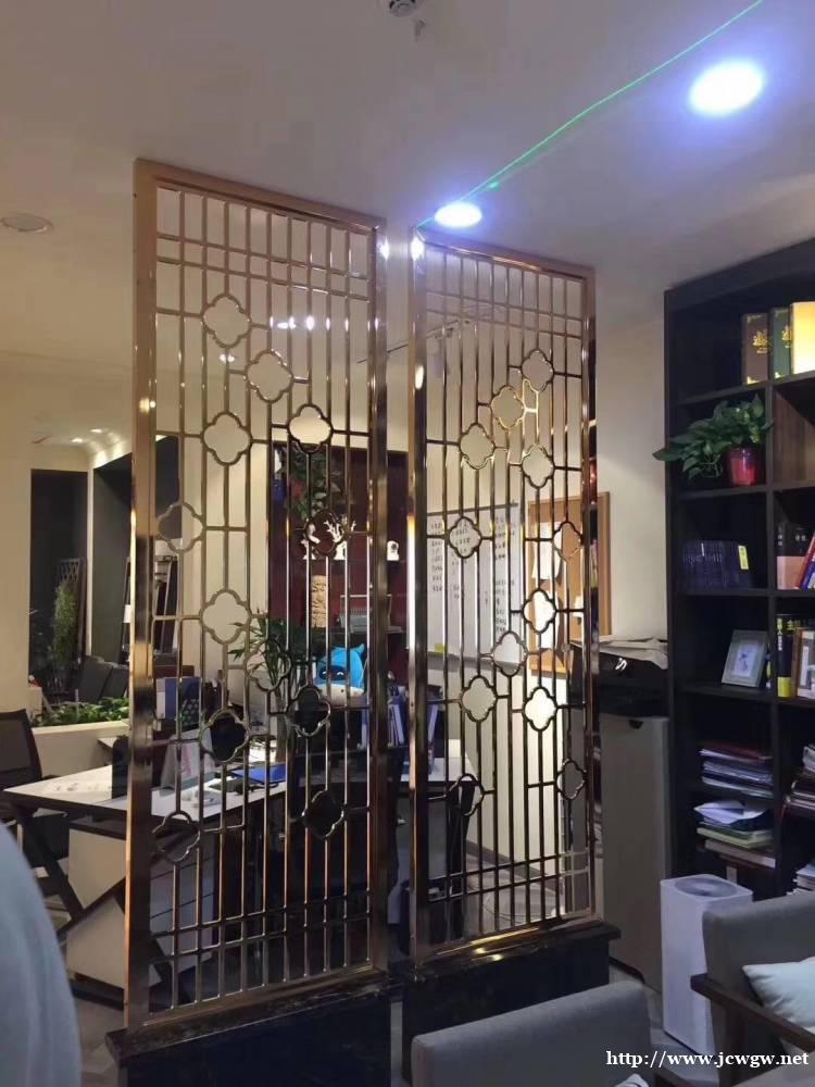 不锈钢屏风隔断装饰效果图大全 不锈钢屏风隔断装饰效果图大全