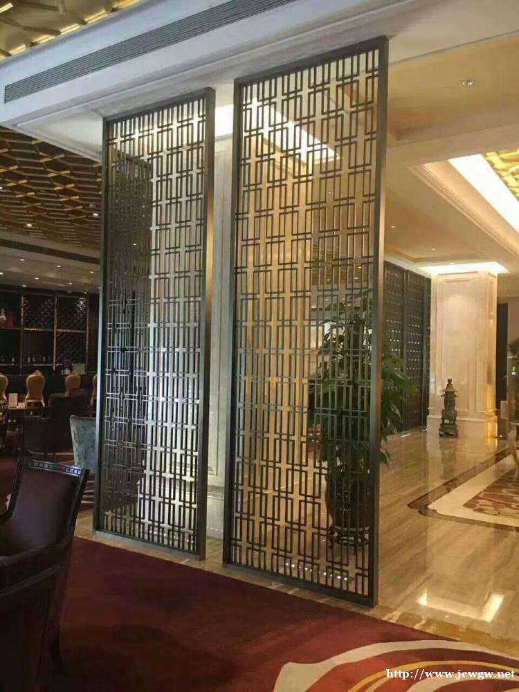 不锈钢屏风隔断装饰效果图大全 不锈钢屏风隔断装饰效果图大全