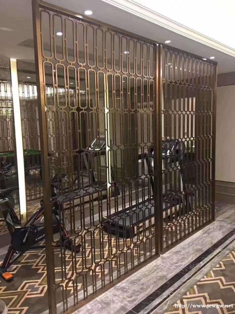 不锈钢屏风隔断装饰效果图大全 不锈钢屏风隔断装饰效果图大全