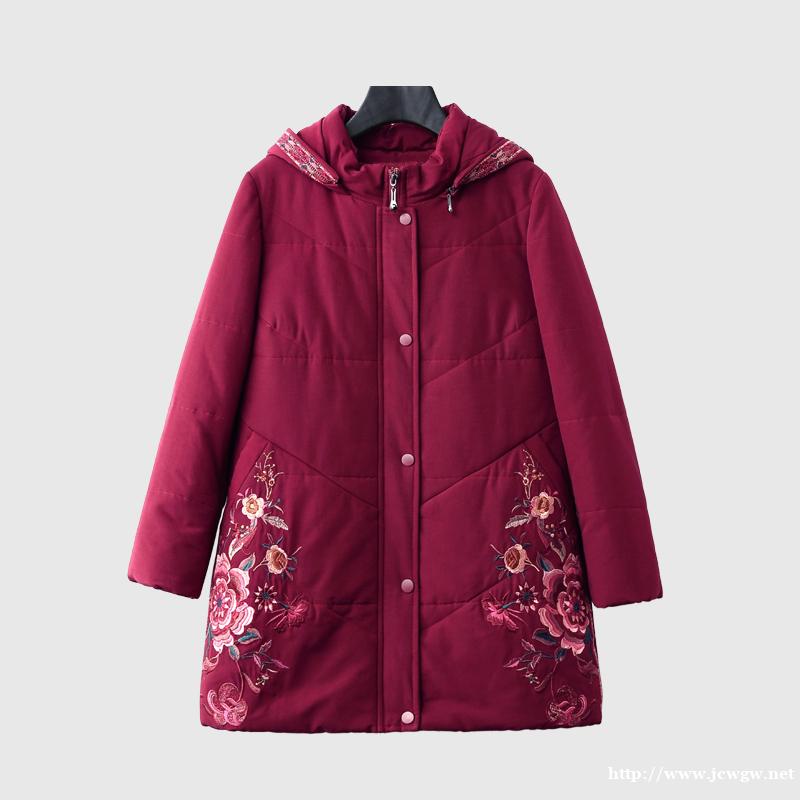 深圳品牌中大淑妈妈装美迪菲棉衣加厚刺绣重工款大码女装工厂折扣 深圳品牌中大淑妈妈装美迪菲棉衣加厚刺绣重工款大码女装工厂折扣