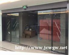 天津专业制作玻璃感应门安装玻璃自动门