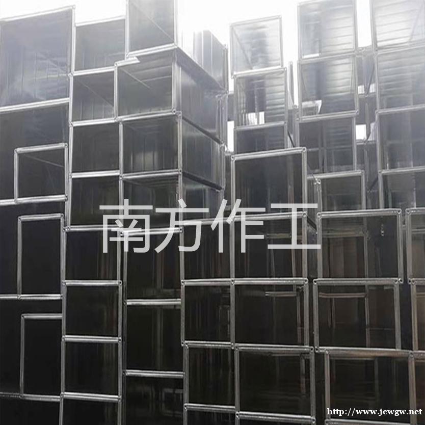 供应无锡奉先不锈钢镀锌白铁皮共板方管 供应无锡奉先不锈钢镀锌白铁皮共板方管