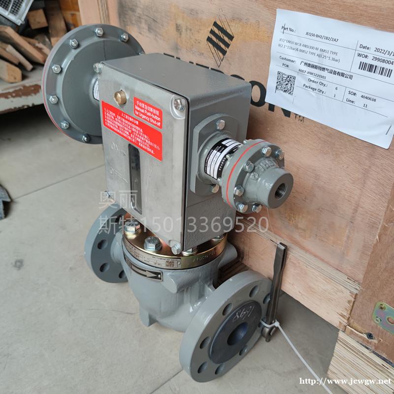 费希尔JEON超压切断阀JEQ系列燃气安全切断阀FEQ切断阀 费希尔JEON超压切断阀JEQ系列燃气安全切断阀FEQ切断阀