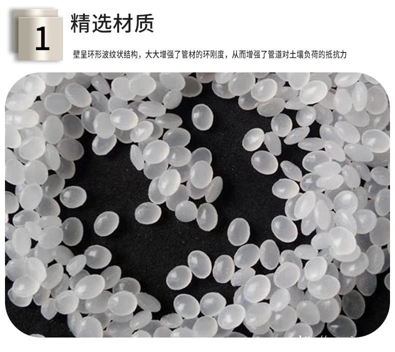 安徽豪家管业供应批发pe双壁波纹管的实体生产厂家 安徽豪家管业供应批发pe双壁波纹管的实体生产厂家