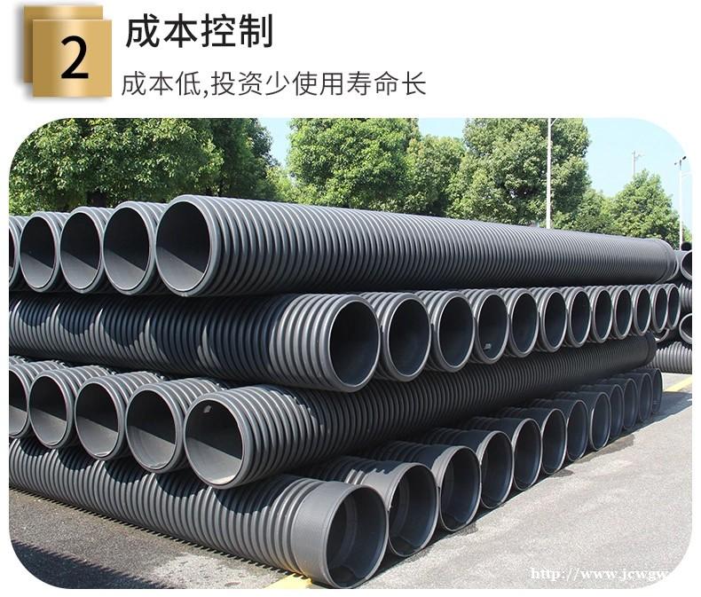 安徽豪家管业供应批发pe双壁波纹管的实体生产厂家 安徽豪家管业供应批发pe双壁波纹管的实体生产厂家