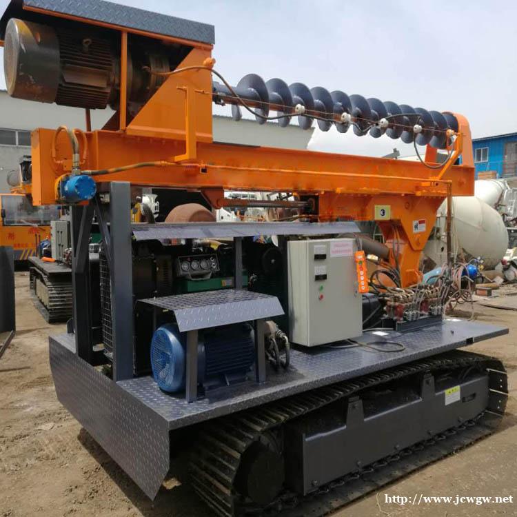 履带式光伏电打桩机电机 履带式光伏电打桩机电机