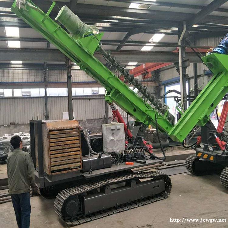 履带式光伏电打桩机电机 履带式光伏电打桩机电机