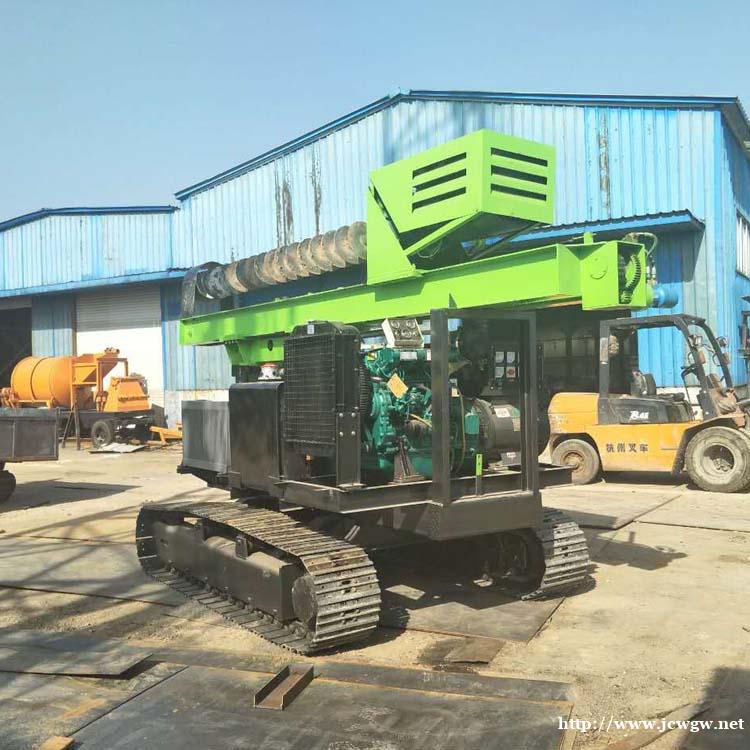 履带式光伏电打桩机电机 履带式光伏电打桩机电机