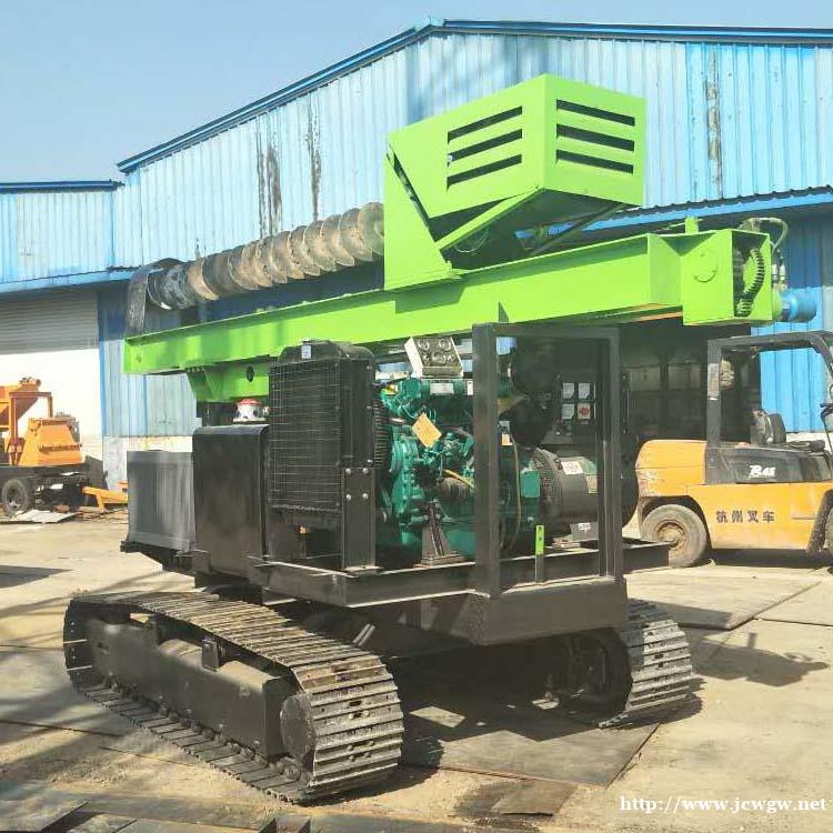 履带式光伏电打桩机电机 履带式光伏电打桩机电机