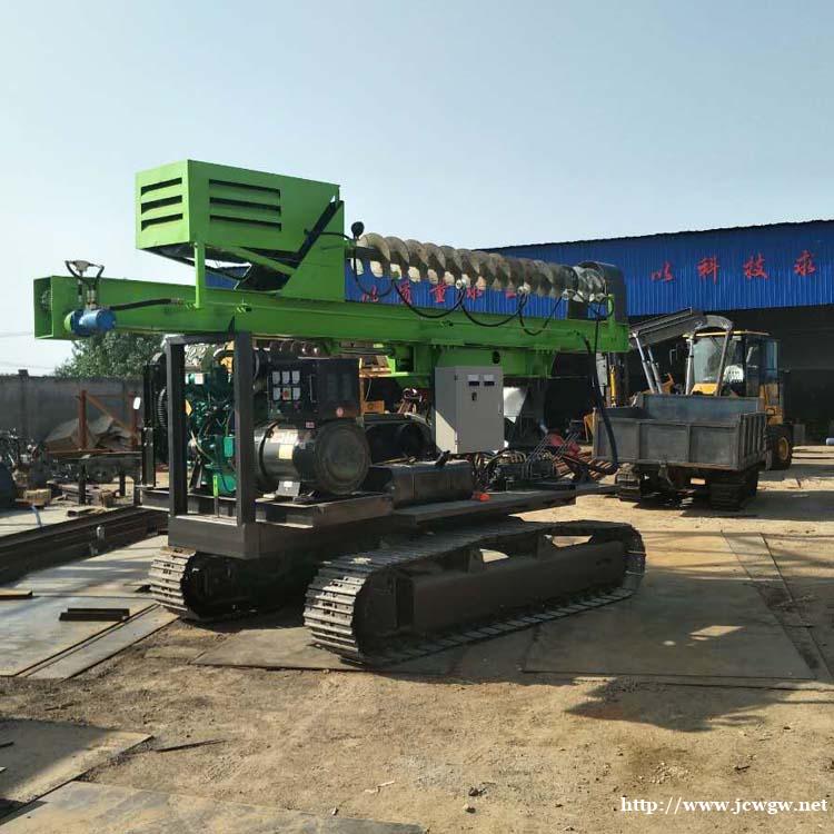 履带式光伏电打桩机电机 履带式光伏电打桩机电机