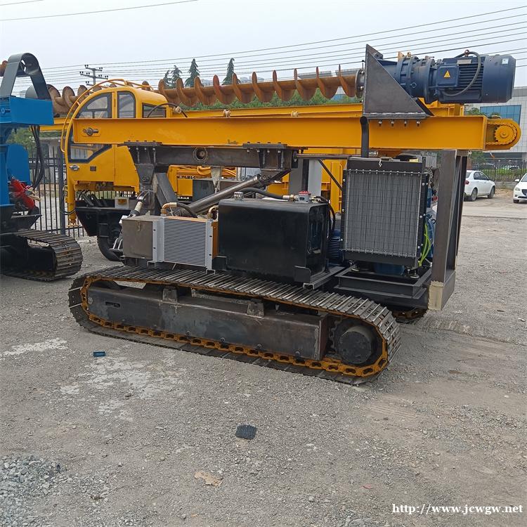 YY-L30履带式光伏电打桩机双动力头 YY-L30履带式光伏电打桩机双动力头