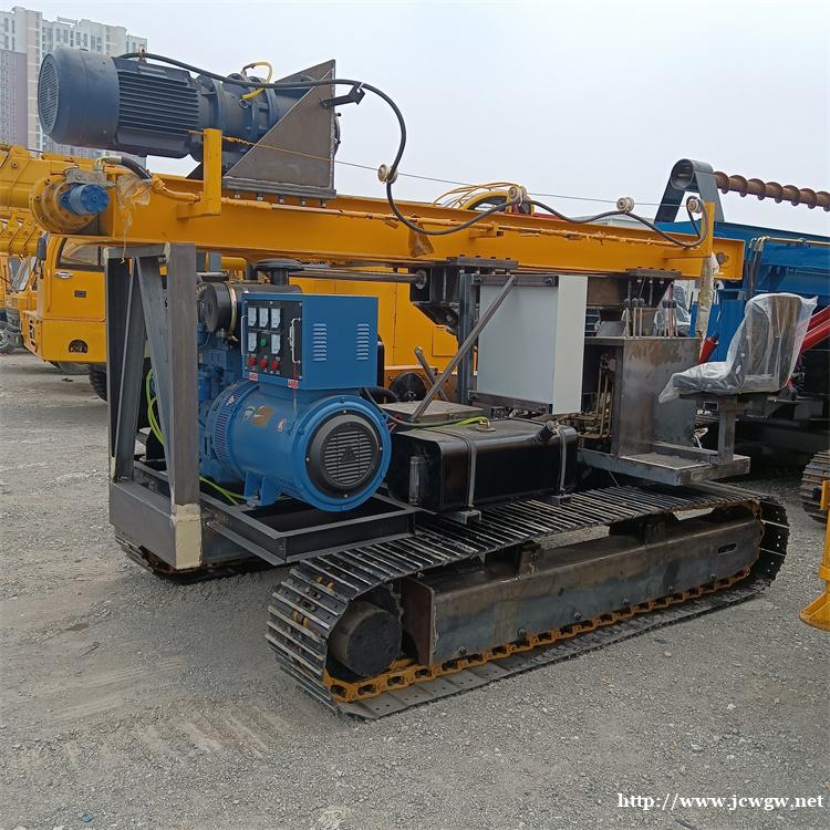 YY-L30履带式光伏电打桩机双动力头 YY-L30履带式光伏电打桩机双动力头