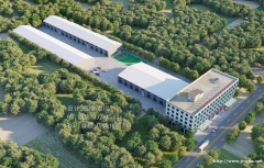 重庆厂房效果图制作|农业基地|污水处理厂|大棚鸟瞰俯视图设计