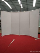 昆明移动折叠书画展板学校幼儿园书法作品宣传展示架