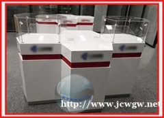 南京展厅异形展柜定制 多边行展柜