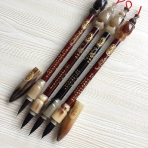 胎毛笔纯胎发制作优选冬顺笔庄27年专业老店看着制作