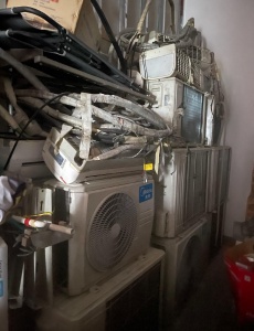 回收酒店宾馆处理的空调北京旧空调回收