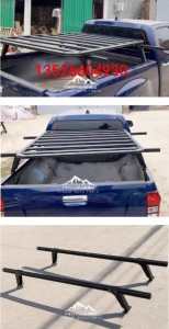 五十铃dmax瑞迈通用皮卡车厢货箱横杆行李条支架