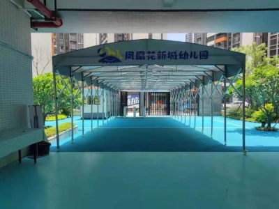 遮阳棚伸缩篷固定棚户外雨棚定制