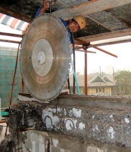 北京昌平区专业绳锯切割开洞