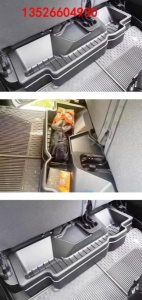 道奇公羊RAM1500霸王龙皮卡车后排储物盒收纳盒子改装