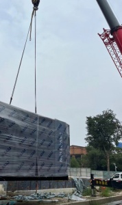 北京起重搬运冷冻机组吊装