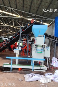 环保节能型有机肥包装生产线